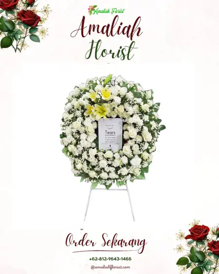 Krans Bunga Duka tanjung bunga